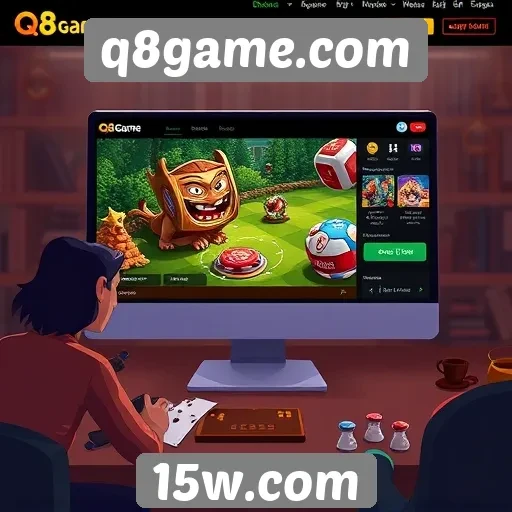 A evolução do design e interface do q8game.com