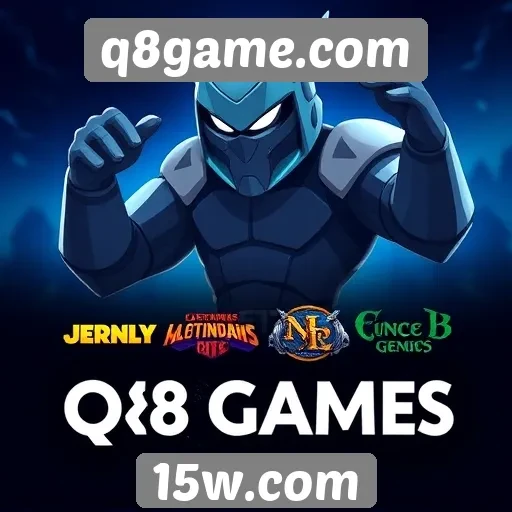 Variabilidade de categorias de jogos em q8game.com