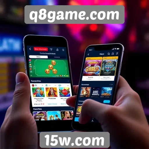 Desempenho do site q8game.com em dispositivos móveis