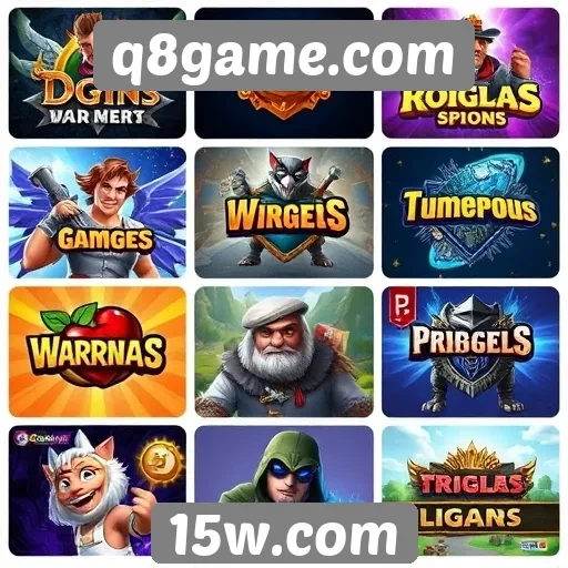 Jogos populares disponíveis no q8game