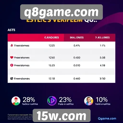 Estatísticas de acessos ao site q8game