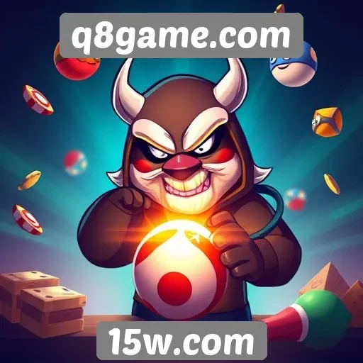 Variedade de jogos disponíveis no q8game